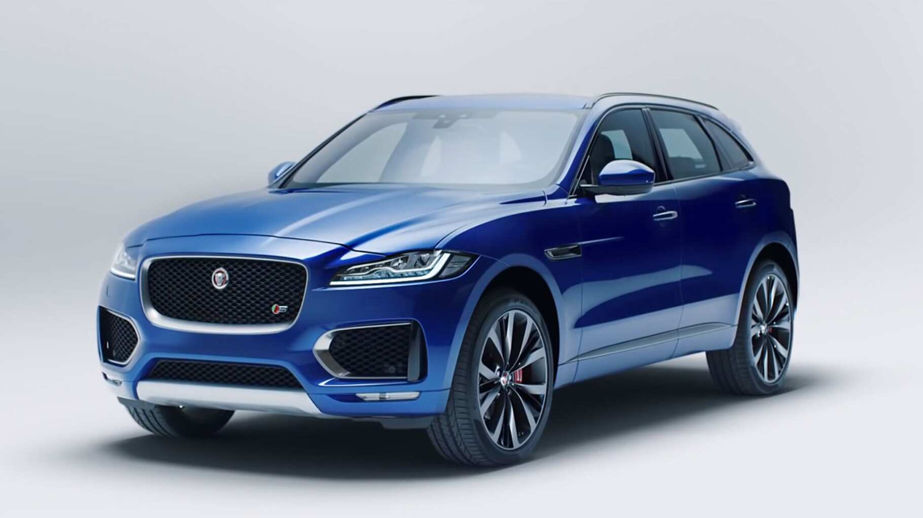 Story Article 1 Blue F-Pace front 3/4.